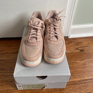 Nike Air Force 1 Pink Sparkle Glitter - Size 7.5
